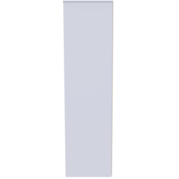 Crowndale Cube 3 Door Matt Indigo and White Wardrobe Ready Assembled - thumbnail 4