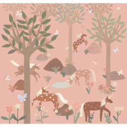 Grandeco Roomblush Unicorn 6 Lane Wall Mural - thumbnail 2