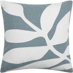 Voyage Maison Additions Bodhi Seafoam Embroidered Feather Filled Cushion 50cm