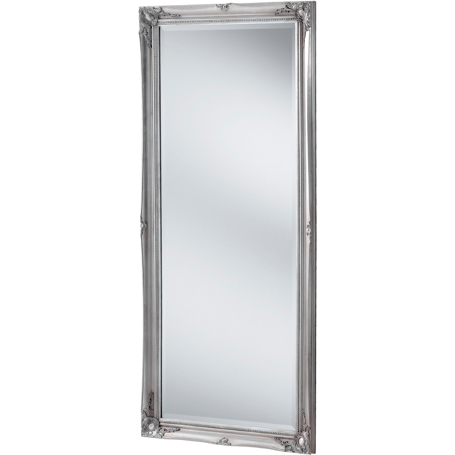 Yearn Silver French Style Carved Full Length Bevelled Mirror 166 x 75cm - image 1