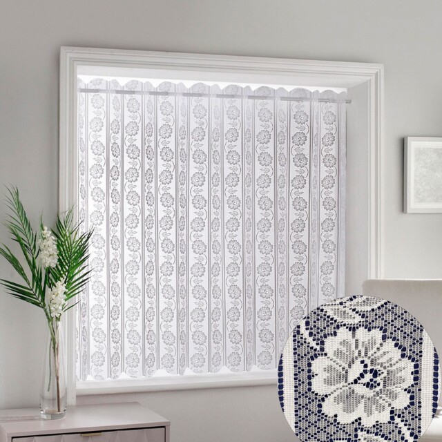 Milan Lace Blind - 122cm