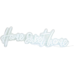 White Home Sweet Home Neon Sign - thumbnail 3
