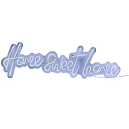 White Home Sweet Home Neon Sign - thumbnail 2