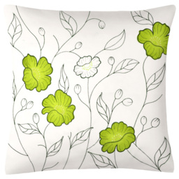 Intimates Arial Lime Filled Cushion 56 x 56cm 2 Pack