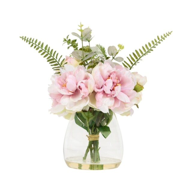 Peony Vase Arrangement Pink - image 1