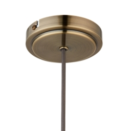 Whitstable Pendant Light - Antique Brass - thumbnail 4