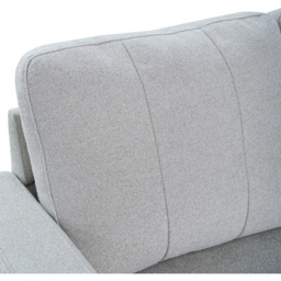 Aspire Grey Reversible Chaise Pad Compact Sofa - thumbnail 4