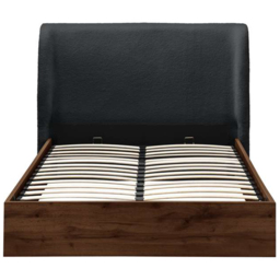Birlea Halfden King Size Ottoman Bed with Boucle Winged Headboard - thumbnail 3