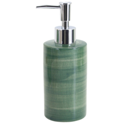 Ceramic Green Glaze Soap Dispenser