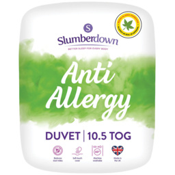 Slumberdown Super King White Anti-Allergy Duvet 10.5 Tog