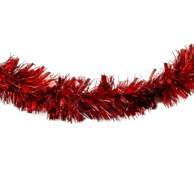 Single Matte or Shiny Christmas Tinsel 200cm in Assorted styles