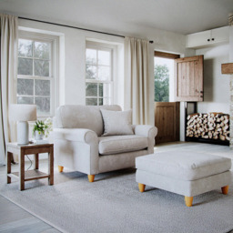 Sinatra Glory Pearl Snuggle Chair - thumbnail 3