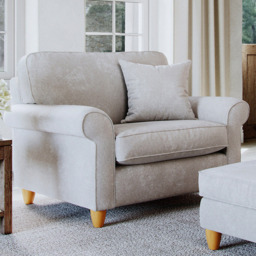 Sinatra Glory Pearl Snuggle Chair - thumbnail 1