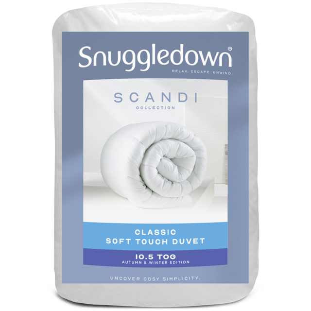 Snuggledown Scandinavian Single Hollowfibre Duvet 10.5 Tog - image 1