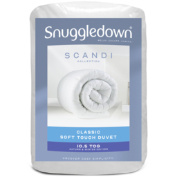 Snuggledown Scandinavian Single Hollowfibre Duvet 10.5 Tog