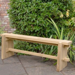 Forest Garden Sleeper Pew Bench - thumbnail 3