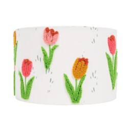 Tulip Embroidered Shade - thumbnail 1
