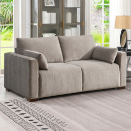 Rockaway Stone Full Foam 2 Seater Sofa Bed