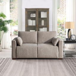 Rockaway Stone Full Foam 2 Seater Sofa Bed - thumbnail 3