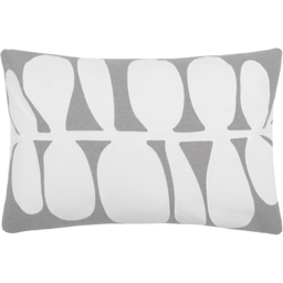 Voyage Maison Additions Guava Steel Embroidered Feather Filled Cushion 40 x 60cm