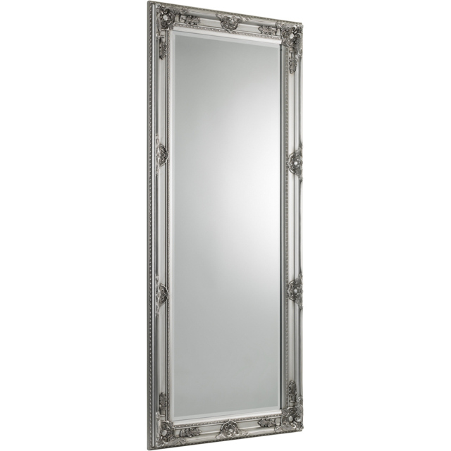 Julian Bowen Palais Pewter Lean To Dress Mirror - image 1