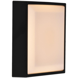 Nordlux Oliver Square Black Outdoor Wall Light with Replaceable Covers - thumbnail 3