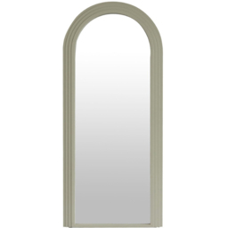Evie Sage Ridged Arch Full Length Lean To Mirror 180 x 80cm - thumbnail 1