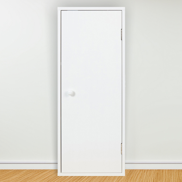 Adeline Slim Bathroom Cabinet - White - image 1
