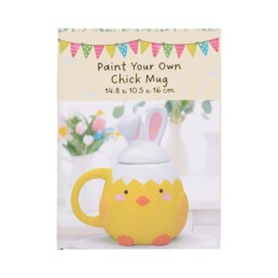 Paint Your Own Chick Mug Kit White - thumbnail 1
