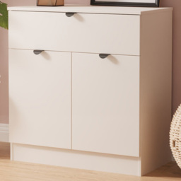 Crowndale Bora 2 Door Single Drawer Matt Kashmir Sideboard Ready Assembled - thumbnail 1
