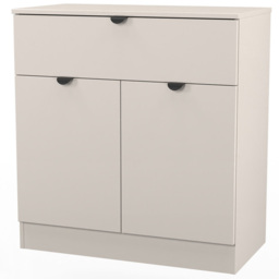 Crowndale Bora 2 Door Single Drawer Matt Kashmir Sideboard Ready Assembled - thumbnail 4
