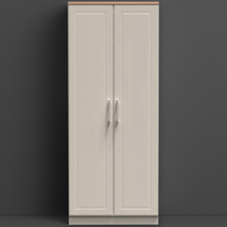 Crowndale Kent Ready Assembled 2 Door Kashmir Ash and Modern Oak Wardrobe - thumbnail 1
