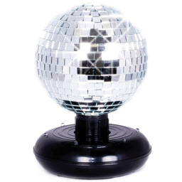 Cheetah Built in LED Mirror Ball 6 inch