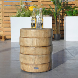 Direct Wicker Round Wooden Side Table - thumbnail 3