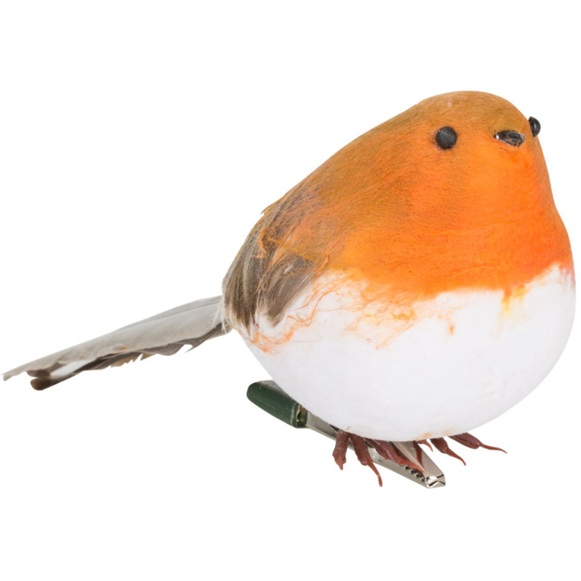 Christmas Robin Clip Ornament