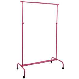 HOME VIDA Pink Single Garment Rack