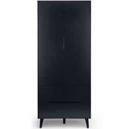 Julian Bowen Alicia 2 Door 2 Drawer Matt Anthracite Wardrobe - thumbnail 3