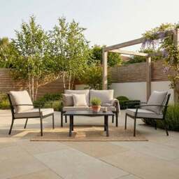 Aubrey Sofa Set Grey