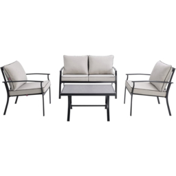 Aubrey Sofa Set Grey - thumbnail 4
