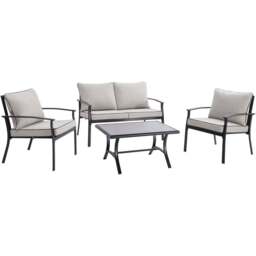 Aubrey Sofa Set Grey - thumbnail 2