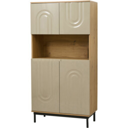 Phoebe Storage Cabinet Beige - thumbnail 2