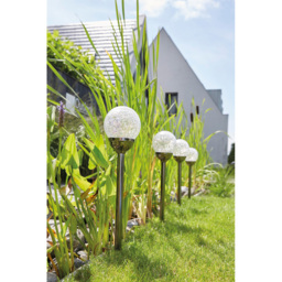 Luxform Mambo Black Pearl LED Garden Solar Spike Light 12 Pack - thumbnail 2