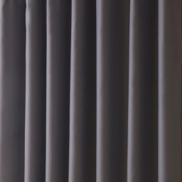 Alan Symonds Essential Plain Pencil Pleat Taped Top Curtains Silver 228 x 228cm - thumbnail 2