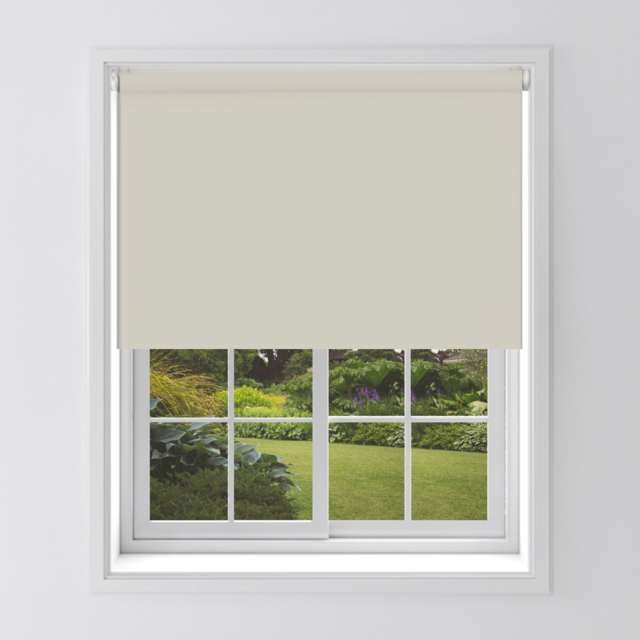 Caecus Natural Blackout Roller Blind 60 x 210cm - image 1