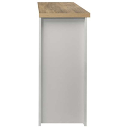 Highgate 3 Door 2 Drawer Grey and Oak Sideboard - thumbnail 3