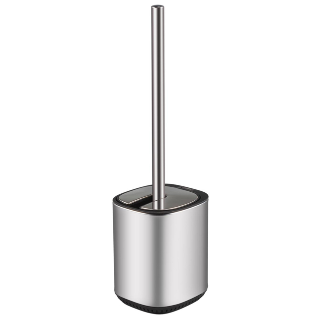 Bathstore Silver Square Toilet Brush Holder - image 1