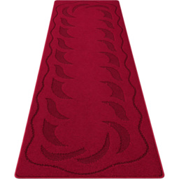 Smart Living Ovalack Red Gel Back Non-Slip Door Mat 50 x 80cm
