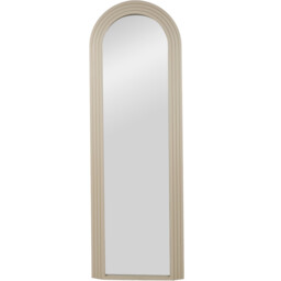 Evie Arch Lean To Mirror Beige