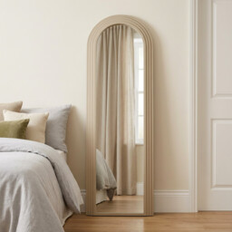 Evie Arch Lean To Mirror Beige - thumbnail 3