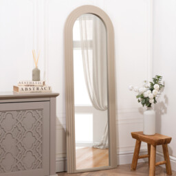 Evie Arch Lean To Mirror Beige - thumbnail 2